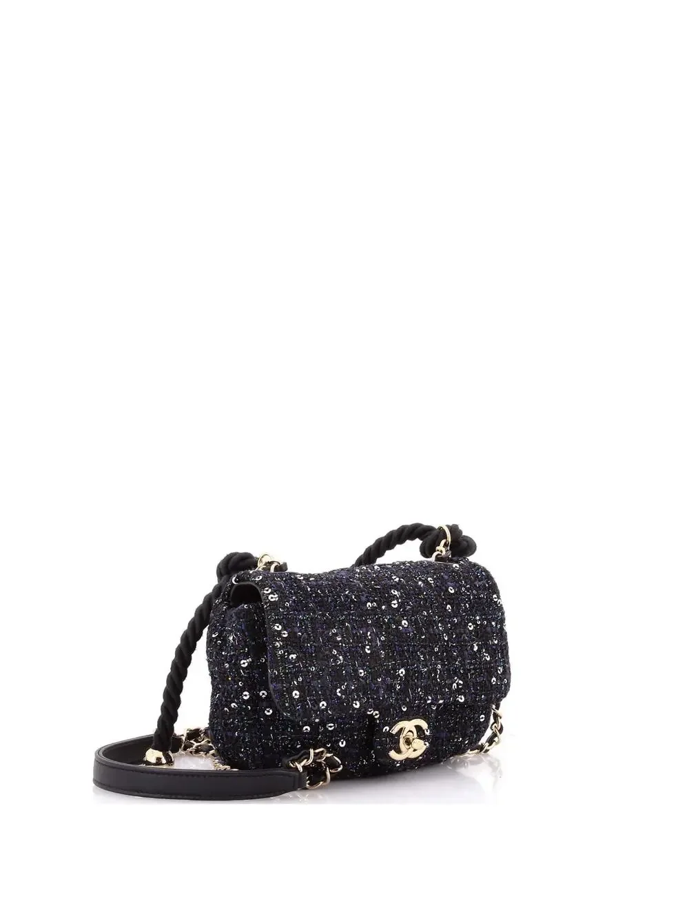Chanel Pearl Handle Flap Bag Quilted #242830C39B
